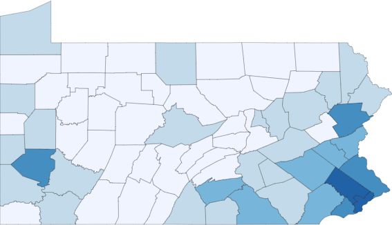 Coronavirus in Pennsylvania (free to read)